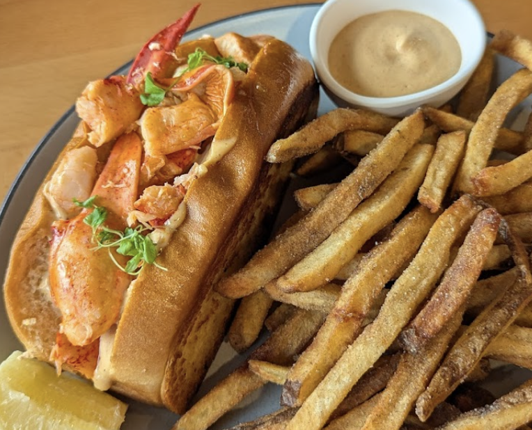 Ooh De Lally signature dishes Smoked Chicken LasagnaLobster RollShort Rib